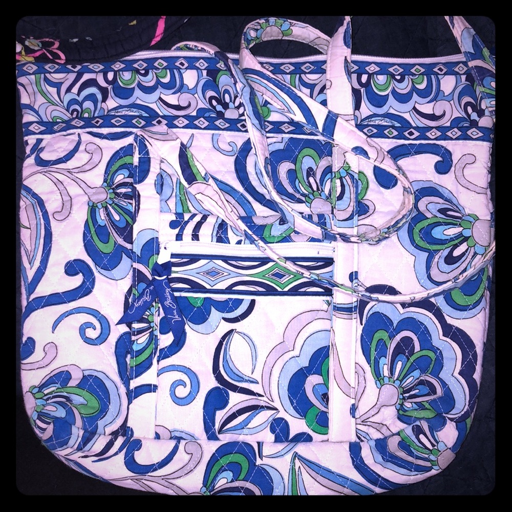 Vera Bradley MULTI COLOR blue//white 💙🤍